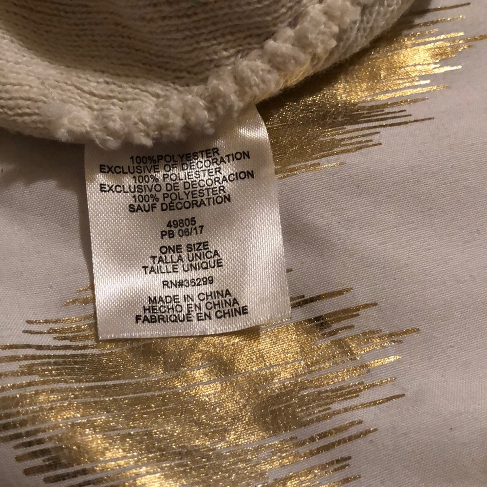 Cream basic beanie - Picture 4 of 4